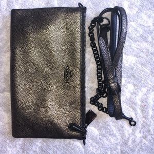 New Coach Metallic Clutch/Cross Body
